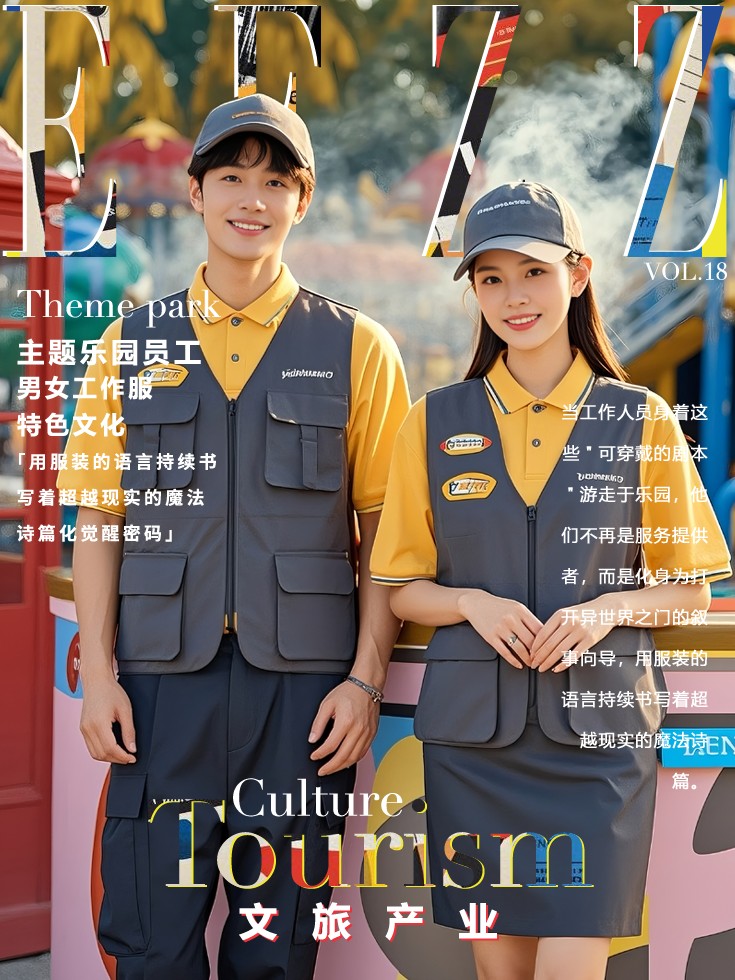 文旅产业工作服设计方案-主题乐园员工制服图鉴
