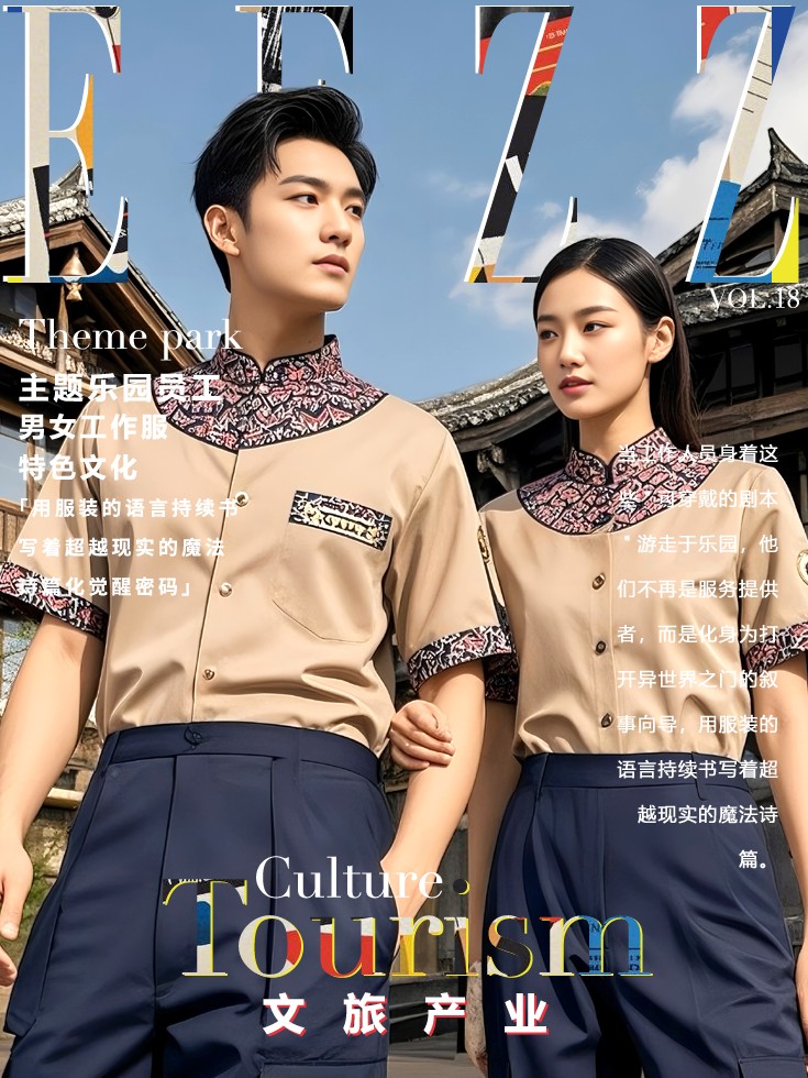文旅产业工作服设计方案-主题乐园员工制服图鉴