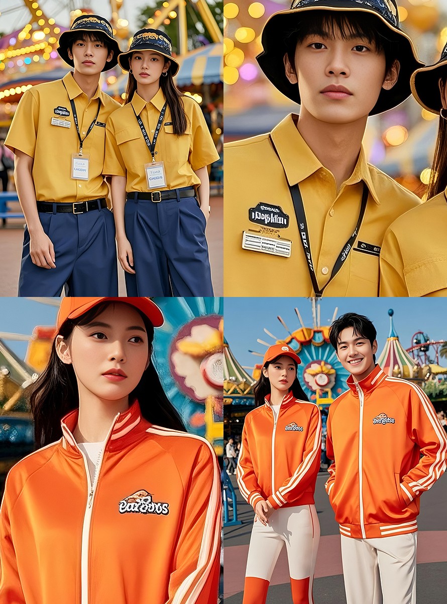 文旅产业工作服设计方案-主题乐园员工制服图鉴