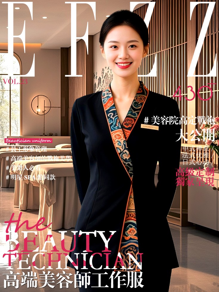 高端美容师工装指南！按摩女技师爆款制服图鉴