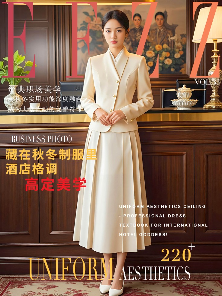 国际酒店大堂前台女接待-高端职业装秋冬定制款图鉴
