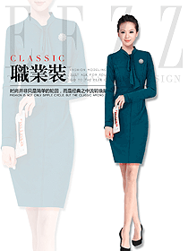 新款女职业装夏装制服设计图784