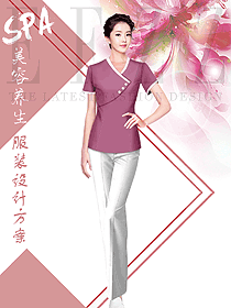 时尚女款会所服务生制服设计图782