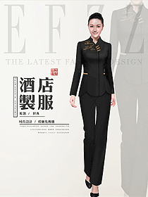 女款中餐厅服务员制服设计图2229