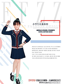 学生服校服设计效果图219