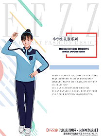 学生服校服设计效果图272