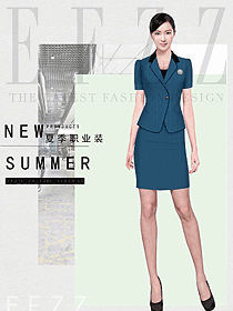 新款女职业装夏装服装款式图1154