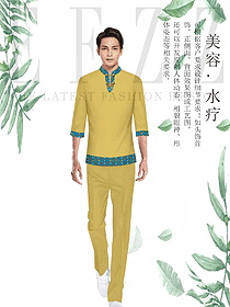 养生会所服务生制服设计图920