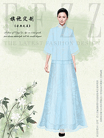 民族经典旗袍服装设计图495
