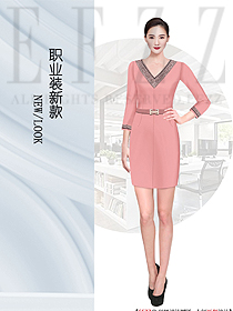 时尚女夏装制服设计图1259