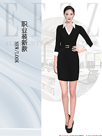 时尚女夏装制服设计图1267