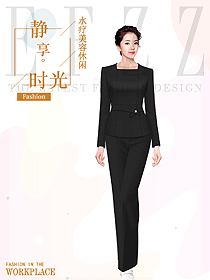 美容按摩技师制服设计图1600
