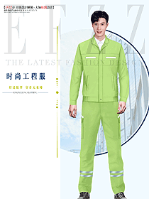 时尚夹克款工装制服男装设计图1336