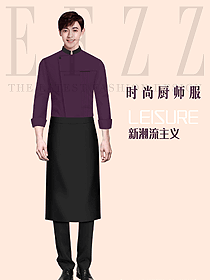 时尚饭店厨师服装原创定制设计图628