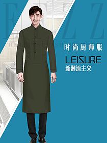 高档厨师工作服款式设计图635