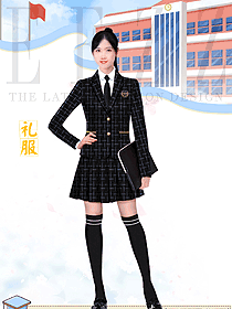 女子高中生学校制服设计原画403