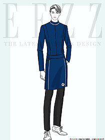 Uniform design of hotel waiter原创图片高清大图