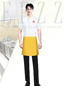 中式酒店厨师制服设计图作品