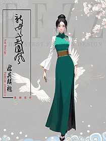春夏新款中式女装中国风日常改良复古旗袍设计