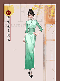 女士夏季年轻款气质高端新中式旗袍中国风