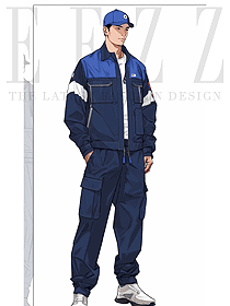 多口袋工作服套装耐磨劳保服多功能工装
