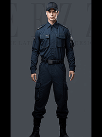 保安服特保执勤工作服套装长袖作训服