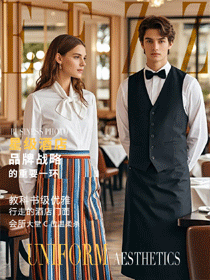 酒店西餐厅员工工作服-高颜值服务生工作日常组图