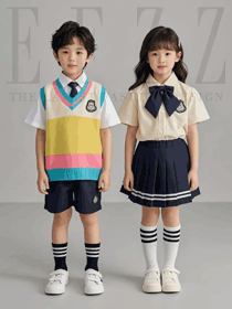 幼儿园园服儿童校服毕业照合唱演出服
