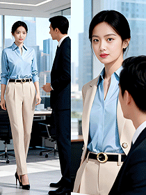高端服务业与销售岗的优雅通勤职业装定制方案