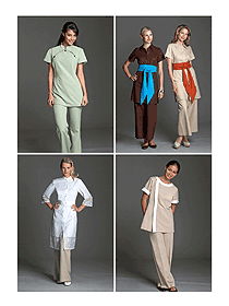 Hotel uniforms 水疗SPA会所制服书籍C