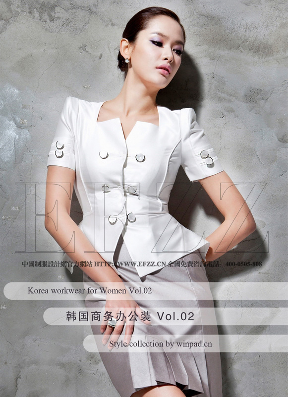 韓國商務(wù)辦公女裝vol.02職業(yè)裝畫冊內(nèi)頁1