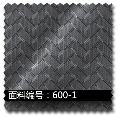 灰色高档暗纹高密度提花布面料 600-1