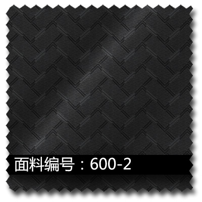 黑色高档暗纹高密度提花布面料 600-2