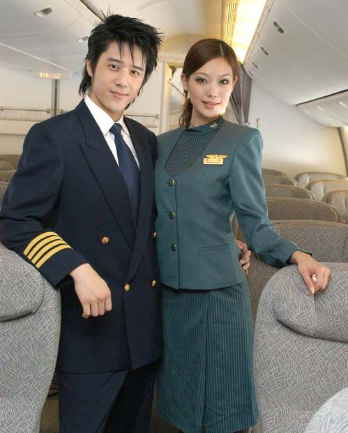 台湾航空<em>空姐制服美女</em>