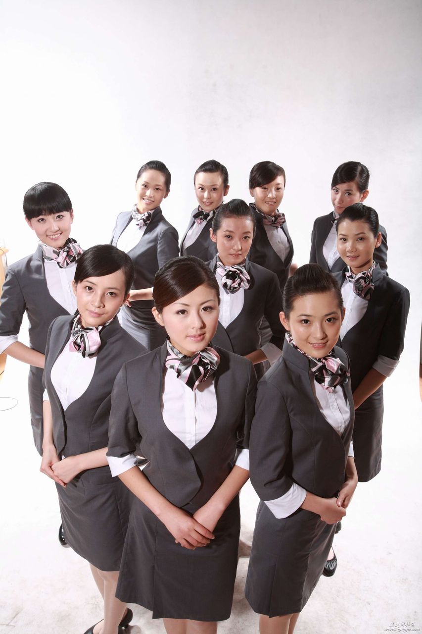 空乘服务员写真制服