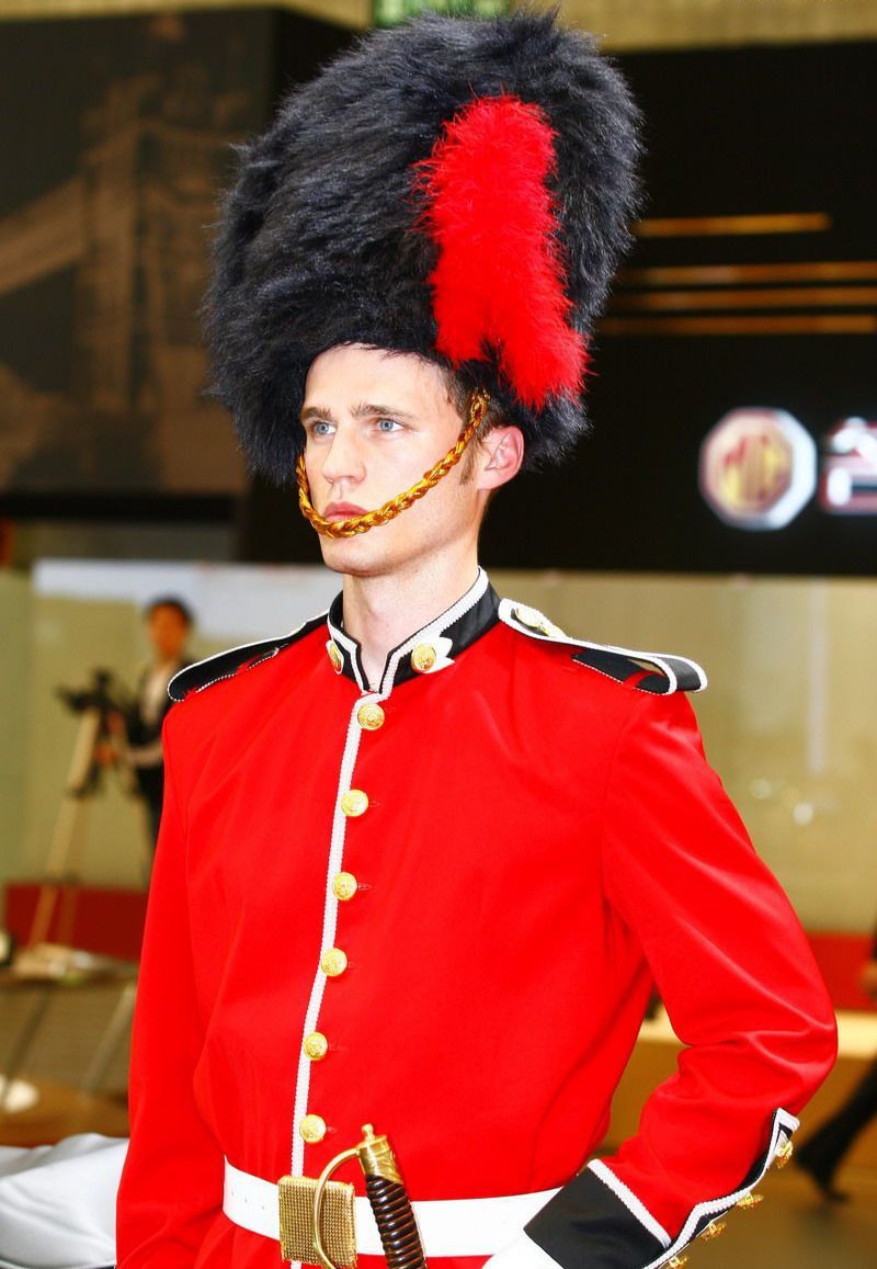 皇家卫士制服车模