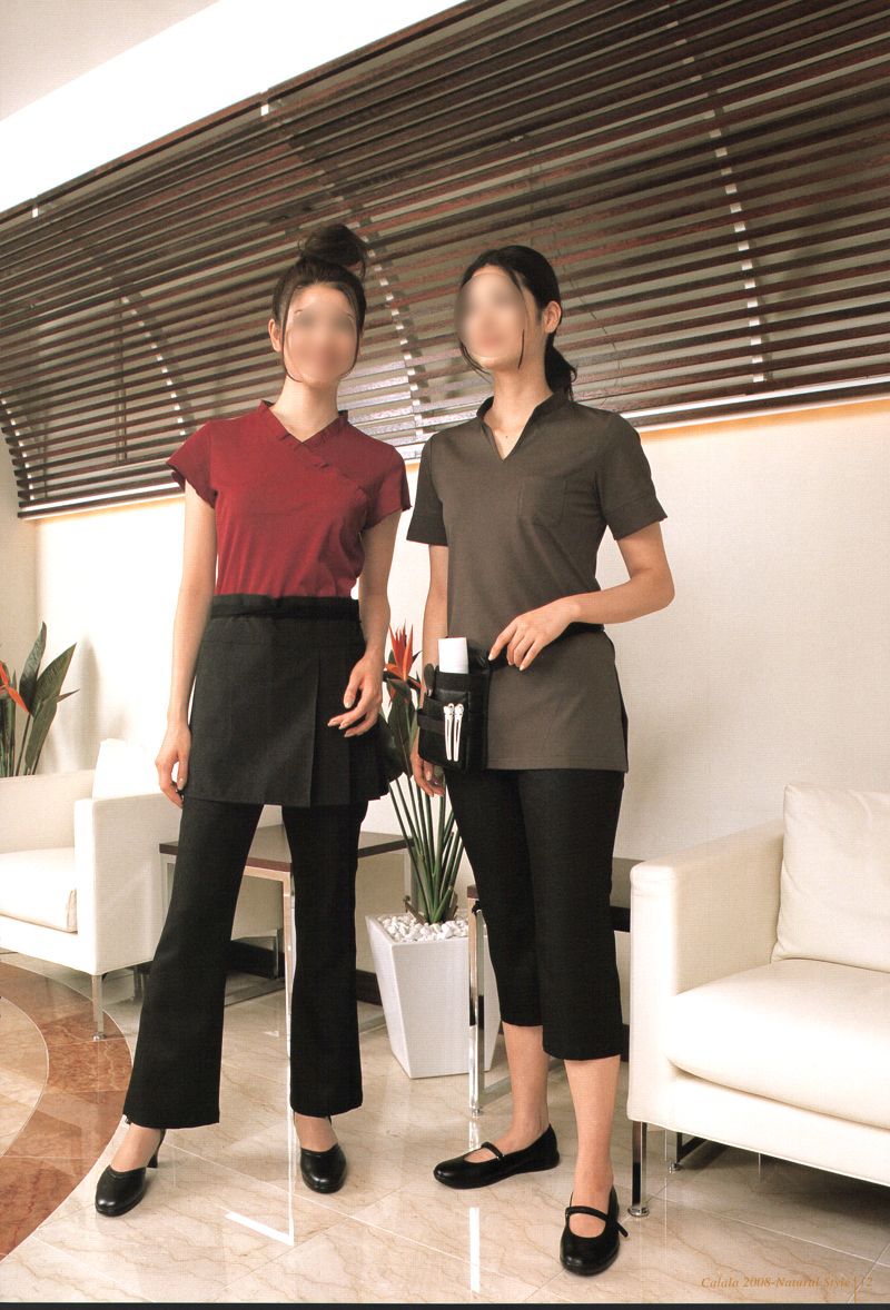 酒店美容理发师服装