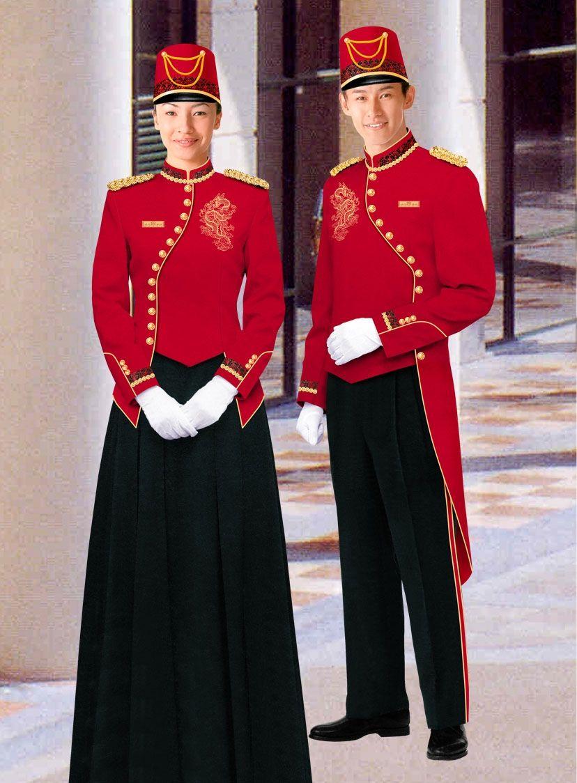 酒店前台接待制服014