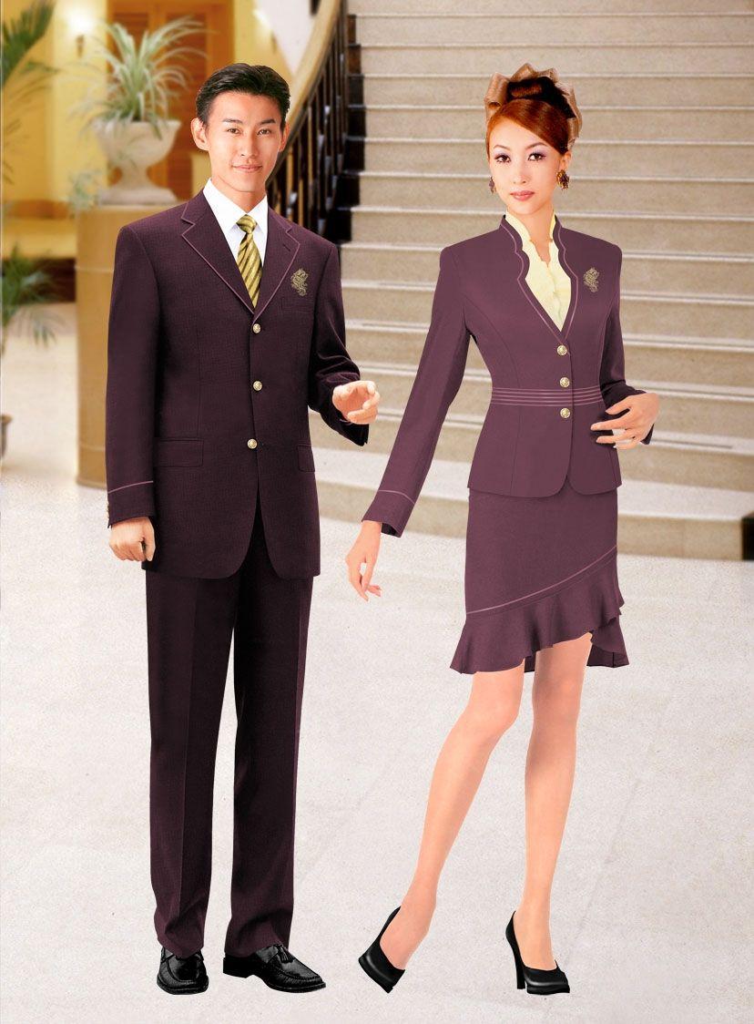 酒店前台接待制服015