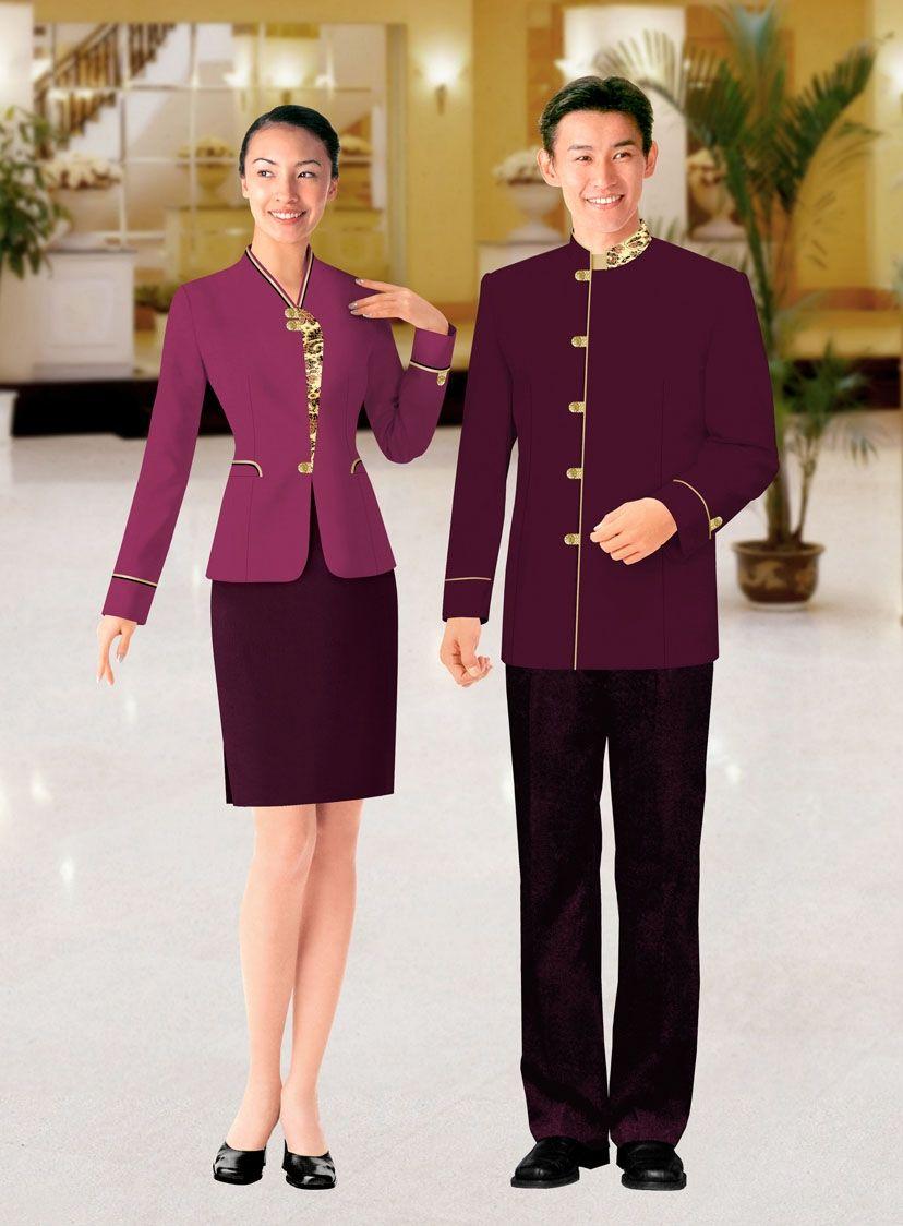 酒店前台接待制服027