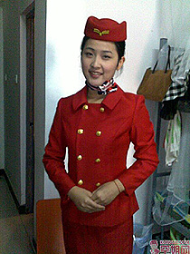 空姐服美女照片