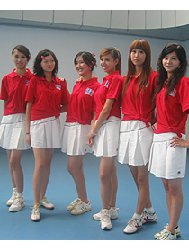 竞技游戏MM礼仪美女制服