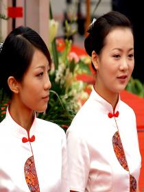 成都旗袍礼仪小姐制服