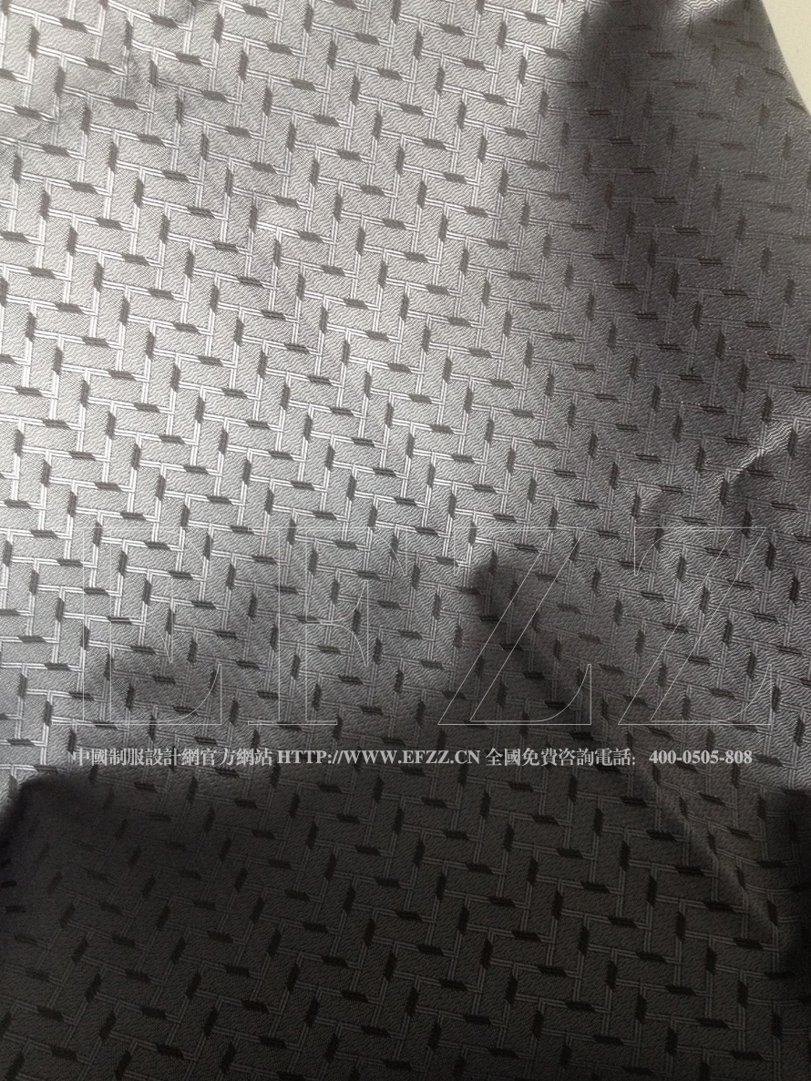 灰色高档暗纹高密度提花布面料