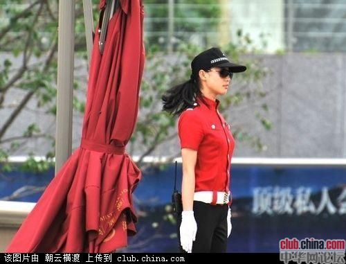 青岛美女保安服装夏装制服