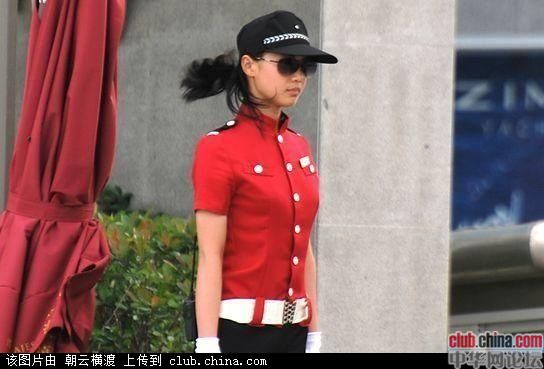 青岛美女保安服装夏装制服