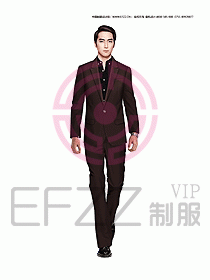 男职业装西服设计图325