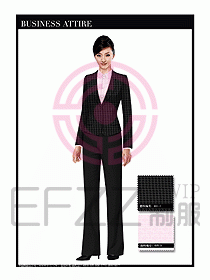 女时尚OL职业装设计图996