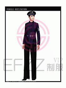 猎装保安服设计服装图243