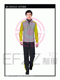 春秋款工程服服装效果图797